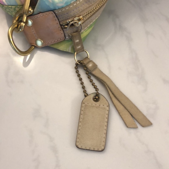 Coach multi color Hamptons hobo mini bag rare - Picture 6 of 12